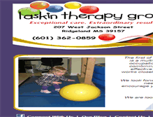 Tablet Screenshot of laskintherapygroup.com